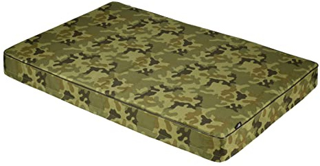 Wasserfeste Orthopädische Matratze CAZO Outdoor Hundebett für Katze 100 x 70 x 9 cm, Größe L, armefarben, L1735/B