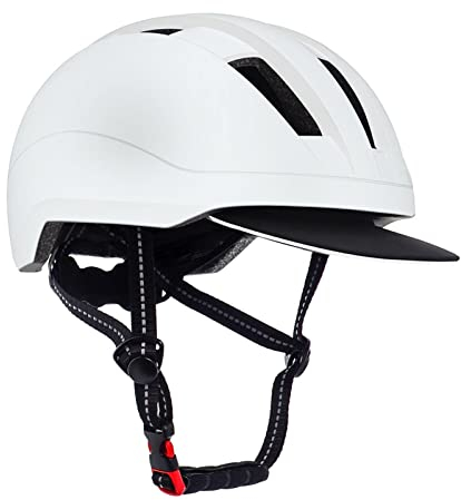 Caschi da bicicletta, da equitazione da donna, per biciclette elettriche con visiere rimovibili, per ciclismo, skate, scooter, incluso