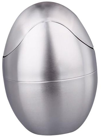 Warmhm Poubelle De Bureau Avec Couvercle Mini Poubelle Acier Inoxydable Et Salon