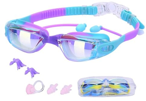 Occhialini Da Nuoto Anti-UV Protezione UV Visione Chiara