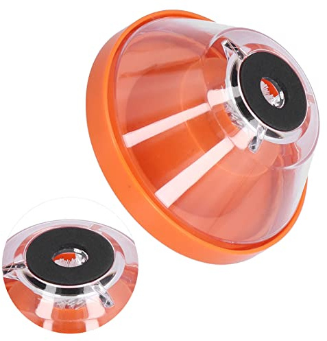 Drill Dust Bowl Hole Saw Dust Bowl for Drilling Installing Recessed Lights and Works Holesaw Accessories Dustbowl Drilldst Collector Catcher for Electric Hammer and Drill (2Pcs Orange)
