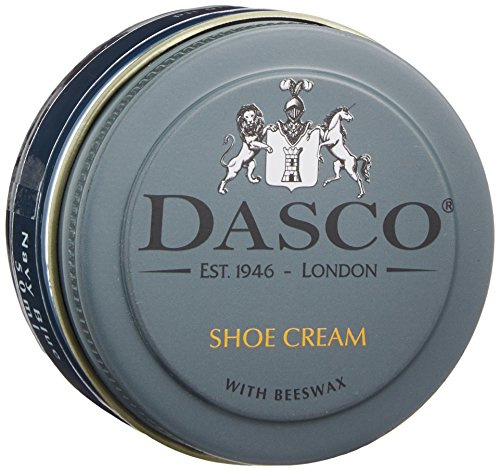 Dasco Shoe Cream with Beeswax – High Pigment Leather Cream for Cleaning, Nourishing & Colour Restoration, Suitable for Smooth & Synthetic Leathers