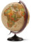 Q-Connect - Globe Type Antique Géographique Diamètre 30cm 71692