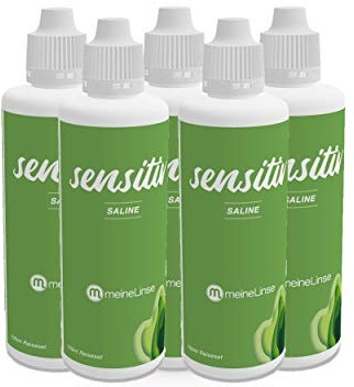 meineLinse Sensitiv Saline 100ml Reiseset Kochsalzlösung für Kontaktlinsen (ehemals Oculsoft) (5)