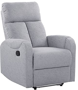 Fauteuil de Relaxation Inclinable avec Port USB Confort d'Assise et Position Réglable pour Soirée Télé et Cinéma à Domicile Beliani