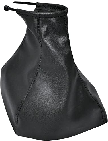 Aerzetix - C58742 - Cuffia soffietto per leva del cambio - compatibile con Opel Vectra C dal 2002 al 2009, Signum dal 2002 al 2009 - colore: nero - in pelle sintetica