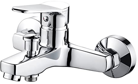 IBERGRIF M13059-1 - Miscelatore per vasca da bagno, a parete, monocomando, in ottone cromato