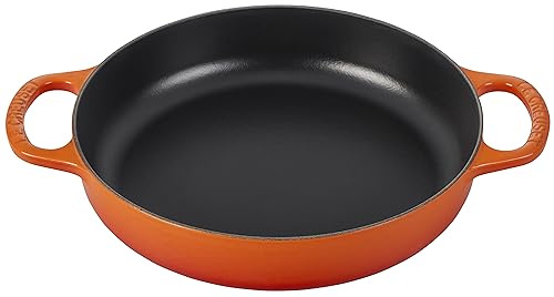 Le Creuset Signature Everyday Gusspfanne, 28 cm, Flamme