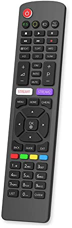 Philips SRP4010/10 - Mando a Distancia de Repuesto, Sustitución del Mando del TV Samsung, Compatibilidad Total con Samsung y TV Philips, Smart TV, LCD, LED, Color Negro (Reacondicionado)