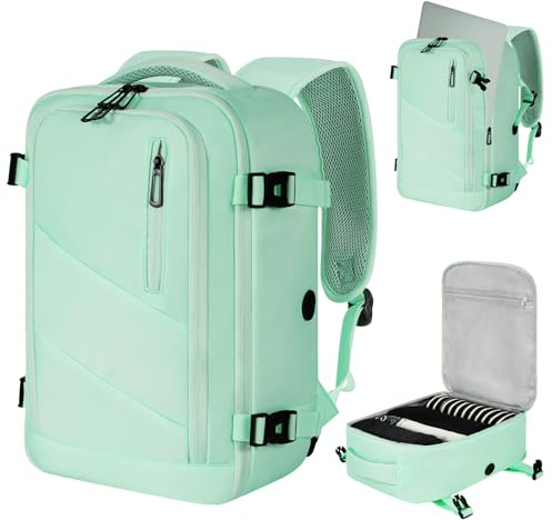 VOESLD für Easyjet Handgepäck 45x36x20, Handgepäck Rucksack | für Flugzeug Handgepäck Tasche Ladeanschluss Reisetasche für Herren Damen