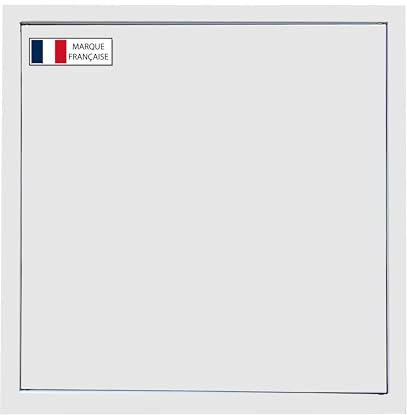 AIROPE Trappe de Visite 300x300 mm en Acier avec Fermeture Magnétique,Ouverture Latérale Gauche/Droite,Panneaux d'Accès pour Compteur d'Eau,Murs,Baignoire,Boîtes à Fusibles,Dissimule Fils,Tuyaux