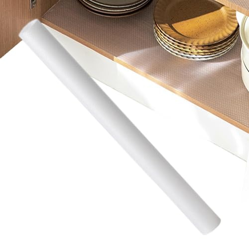 Zibeem Drawer Liners Waterproof Shelf Liner - 30x150cm Anti-Slip Non-Adhesive Kitchen Cupboard Cabinet Liner | Clear EVA Fridge Mats Sink Protector Multi-Use Shelf Liners