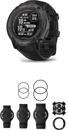 Garmin Instinct 2X Solar – GPS Smartwatch con batteria infinita in modalità smartwatch, oltre 40 app sportive e QuickFit Band