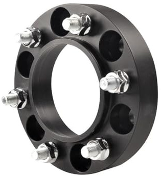 Spurverbreiterung Spurverbreiterungen 6x139,7 CB 106,1 M12x1,5 Für Toyota Für Land Für Cruiser Für Prado Für Hilux Für Revo Für Vigo Aluminiumlegierung Distanzscheiben(Black 40mm)