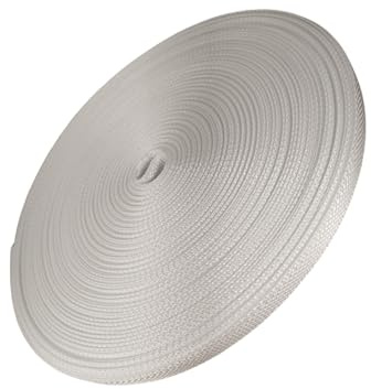 Mini Rolladengurt 14 mm Breite weiß 50 Meter Rolle original ROLATEC