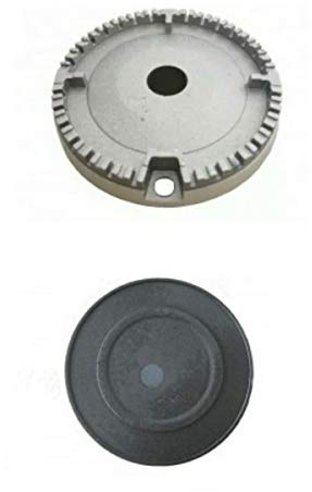 Ariston - 1 brûleur + 1 plat à feu de cuisine, gaz moyen, multicolore