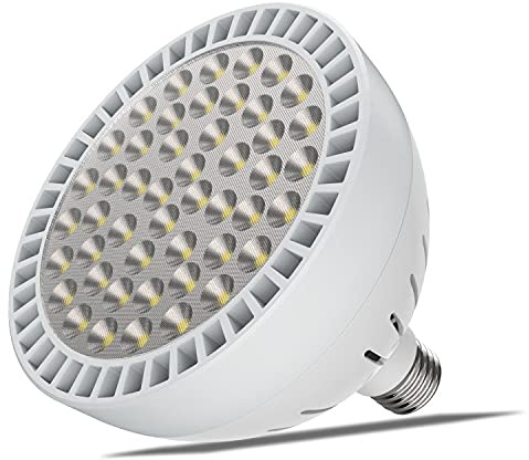 TOVEENEN LED Pool Light Bulb 120V 60W 6000lm High Bright White 6500K Pool Bulb Replacement for Pentair Hayward Inground Pool