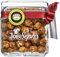 Joe & Seph's Marmite Popcorn (1x120g) Square Jar, gourmet popcorn, air-popped popcorn, popcorn for a party, bulk popcorn pack, salty popcorn