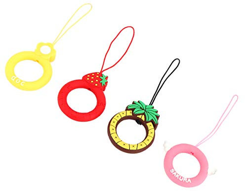 Hemobllo 1satz Finger Lanyard Mit Finger-ringen Bunte Handy-hänge-lanyards Zufälliger Stil Für Smartphones Schlüssel Und Usb Strapazierfähig Und Leicht Zu Verwenden