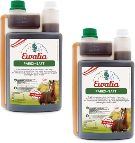 Ewalia Parexsaft für Pferde - Doppelpack - 2 x 1 L
