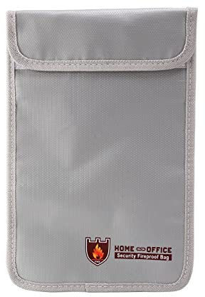 Daweglop Dokumententasche Geldkassette Sicherheit Wasserdicht Feuerfeste Tasche Neu