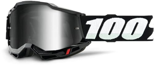 100%, ACCURI 2 Goggle Silo - Mirror Silver Flash Lens, ADULT