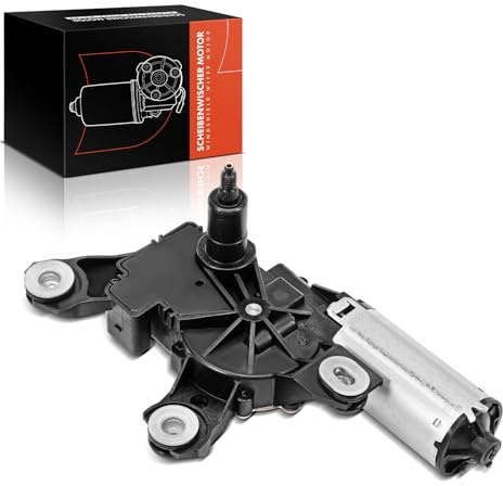 Frankberg Wischermotor Scheibenwischermotor Hinten 61617292653 | Links-/Rechtslenke, 12V, 4-Polig,; Kompatibel mit Touareg 7P5 7P6