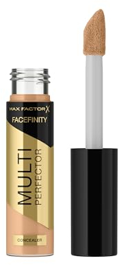 Max Factor Facefinity Multi-Perfector Concealer, All In One, Conceal Imperfections, Instant Brightening, Natural Finish, Lightweight, Vegan, Customisable Coverage - 3C, 11ml
