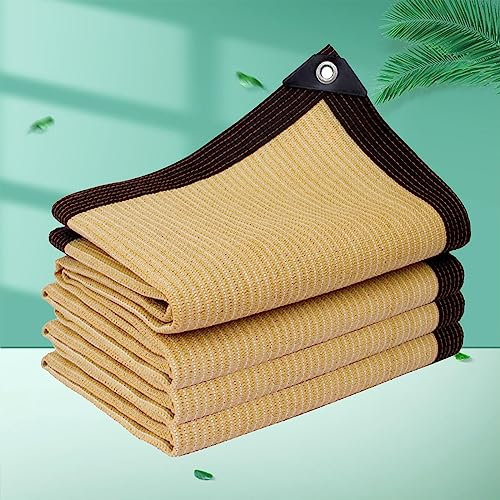 Telo Ombreggiante 3x4 Occhiellato Traspirante Vela Ombreggiante Rettangolare Teli Ombreggianti da Terrazzo Protezione Solare/Anti-UV 90% Rete Da Giardino Abbinati Al Tuo Giardino,beige-2x3.0m