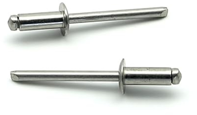 IERO - Rivetti a strappo IERO Inox A4/Inox A4 Testa Tonda 3.2x8.0mm ISO15983 - Box da 1000 pezzi