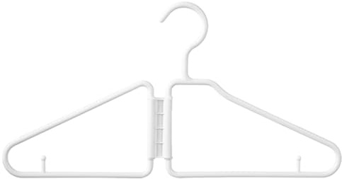 Kleiderbügel, faltbar, verdickte Rockbügel, Kunststoff-Kleiderbügel, tragbare Reisebügel, platzsparende Kleiderbügel, zum Aufhängen für Zuhause, Reisen, Outdoor, Camping