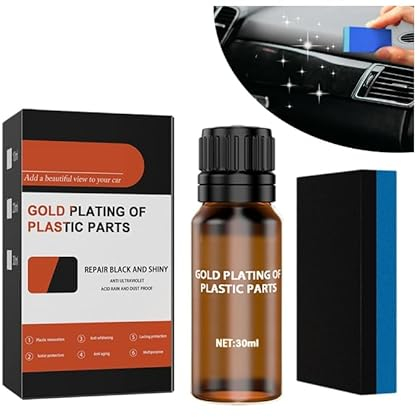Kunststoffsanierung Für Autos, Auto-Kunststoffreiniger, 2024 New Kunststoff Sanierung Für Autos, Car Plastics Restorer (1 Stück)