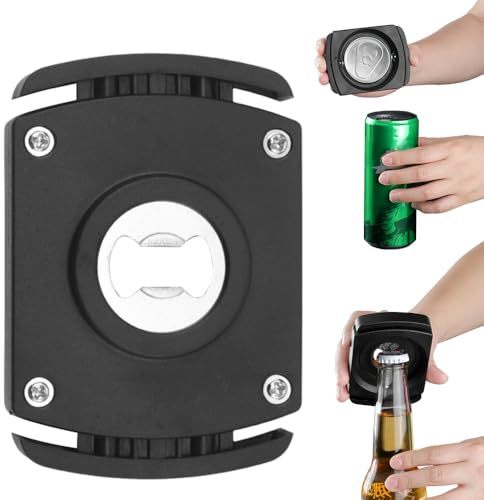 2024 New Manual Can Opener, Manual Soft Edge Can Top Remover, Tin Opener for Beer, Iced Coffee, Soda, Canned Wine & Cocktails, Energy Drinks Can Top Remover, Household Bar Tool (1 Piece)