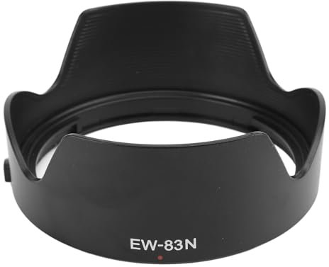 GOWENIC Paraluce EW 83N per R5 R6 RP, per Obiettivi RF da 24 a 105 Mm F4L IS USM, Protezione Paraluce Reversibile, NEROS