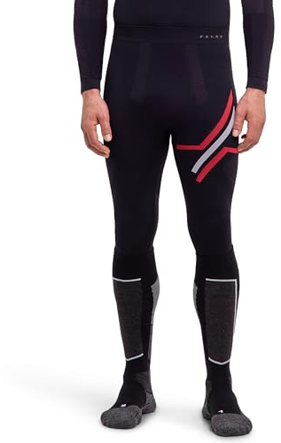 Falke Herr baselayer-byxor varma 3/4 M Ti funktionellt material snabbtorkande