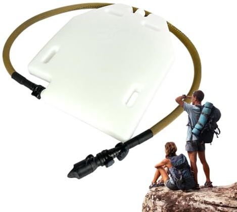 Vibhgtf Sacca per bevute per trasportatore di Piastre, Pannello 'Acqua Carrier-1.5L Borse da Bere Accessori per Zaino | da bevute robusti e durevoli di Bolla di Bevande del Tubo Flessibile rimovibi