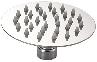 DIYEAH 4 Pulgadas Rociador para Ducha Redondo Cabezal De Acero Inoxidable Alcachofa Ducha de Acero Para BañO Moderno