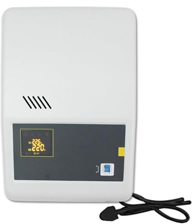 YOIUTRGDK Regolatore di Tensione Domestico 220V Protezione da sovratensione Stabilizzatore di Tensione CA monofase Automatico, 3000W(3000W)