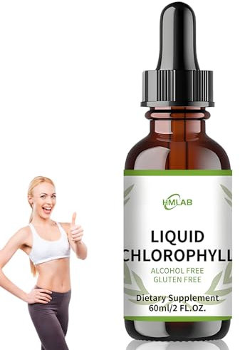 Chlorophyll Drops - Natural Chlorophyll Extract, Vegan, No Additives, Suitable for Men and Women - 60 ml