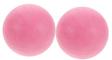 Supvox 2 Stück Faszien Massagebälle aus Tpe für Myofasziale Entspannung und Triggerpunktmassage Yogabälle zur Tiefengewebsmassage und Muskelentspannung