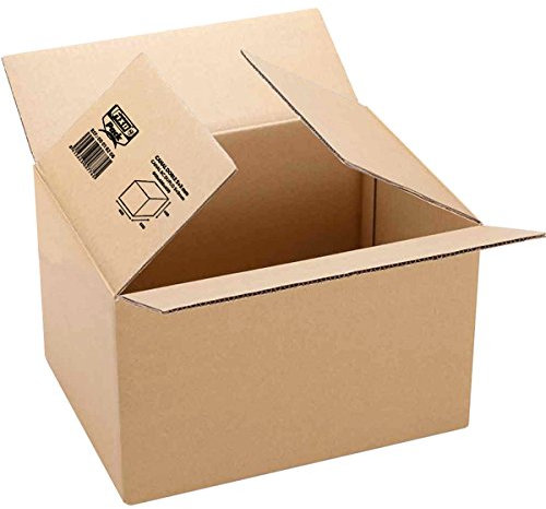 Fixo 18101 - Caja de embalaje, marrón, 260 x 210 x 100
