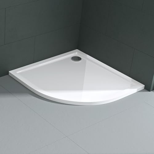 Mai & Mai Piatto Doccia 80x80x4cm in Acrilico Faro3W, Forma: Quadrato, Bianco