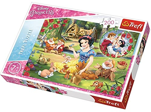 Trefl, Puzzle, EIN Traum der Liebe, Disney Princess, 200 Teile, für Kinder ab 7 Jahren