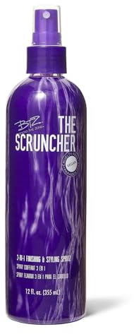 Beyond the Zone The Scruncher 3in1 Spray, Defines curls and waves, Natural Organic Extracts, 12 Oz