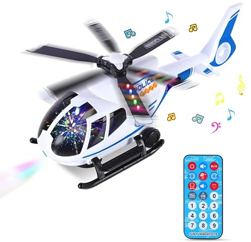 Mingfuxin Ferngesteuerter Hubschrauber, 2-Kanal RC Flugzeug Spielzeug Ready to Fly, RC Flugzeug für Kinder Jungen Mädchen Anfänger (weiß)