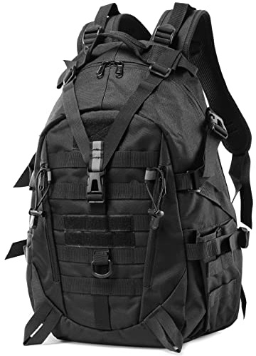 Long Keeper 35l Taktischer Militär Rucksack Trekkingrucksack Wanderrucksack Herren Damen Molle Survival Rucksack Wasserdicht für Outdoor Reisen Camping