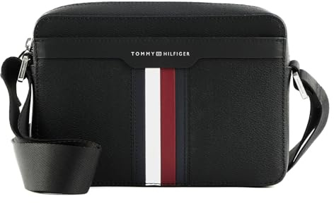 Tommy Hilfiger TH Coated Canvas Camera Bag Black