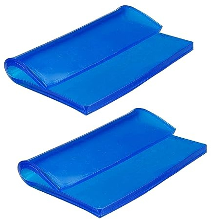 Speesy 2 cojines de gel universales para motocicleta, 2 cm, color , almohadilla de absorción de golpes, cojín de corte A