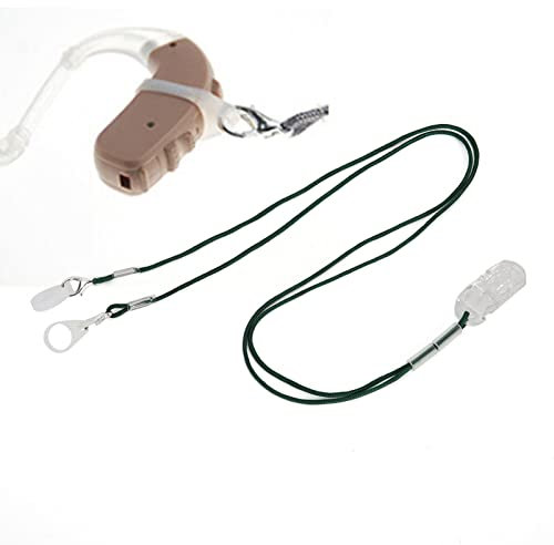 Pratico Apparecchio Acustico Corda Anti-smarrimento, Clip Per Apparecchi Acustici Amplificatore del Suono Apparecchi Acustici Cinturino Per Appendere Accessori Per Apparecchi Acustici in Plastica con