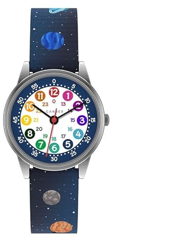 Cander Berlin MNA 1230 G Orologio da polso impermeabile 3 ATM, orologio da polso per bambini, analogico, ragazzi e ragazze